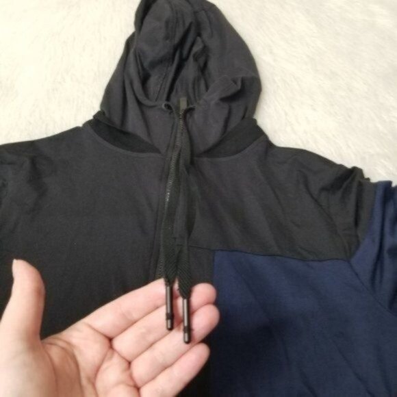 Alala Mesa Zip-Front Color Block Full Zipper Front Jersey Hoodie Women's Large - Picture 13 of 13